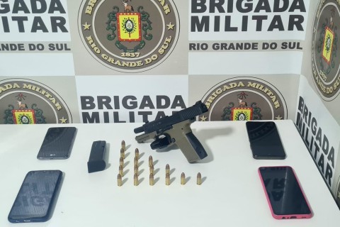 Homem é morto a tiros e cinco suspeitos são presos pela Brigada Militar em Serafina Corrêa