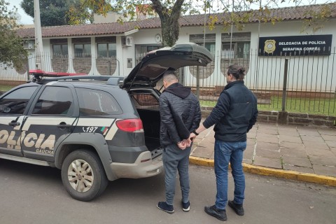 Polícia Civil prende suspeito de homicídio em Serafina Corrêa