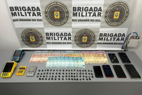 Homem é preso por tráfico de drogas em Nova Prata