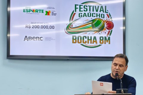 Anisteu Faggion apresenta Festival Gaúcho de Bocha 8 Metros e destaca Guaporé no cenário esportivo estadual