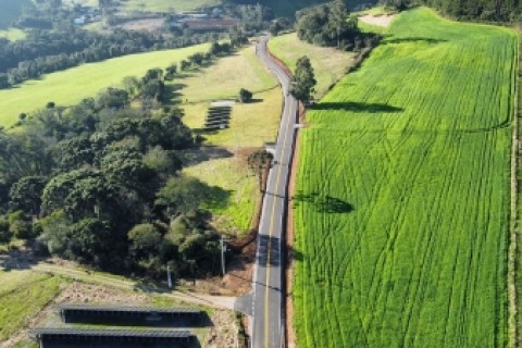 Parai conclui pavimentação asfáltica na estrada de acesso à Comunidade Palmeirinha