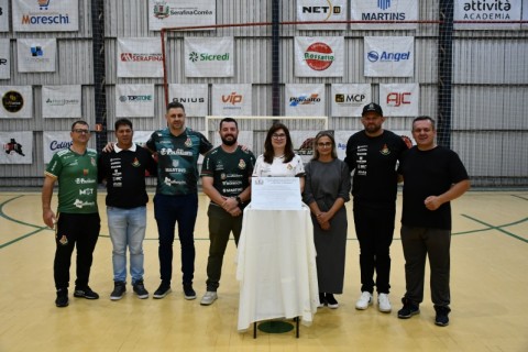 Ginásio do Camping Carreiro é reinaugurado após ampliação e revitalização em Serafina Corrêa