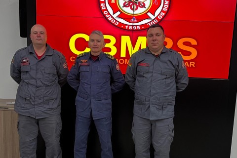 SCAB de Casca participa de reunião com Comandante-Geral do Corpo de Bombeiros Militar